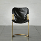 CORNER北欧式家具餐椅子创意现代简约铁艺家居休闲椅子设计师家用-淘宝网