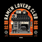 Ramen lover's club by RomainTrystram on Dribbble