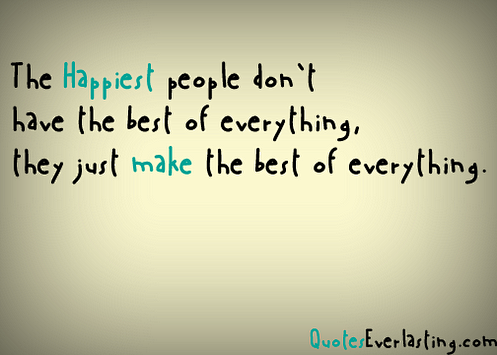 the happiest people