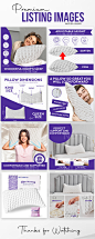 Kurv Pillow Listing || Amazon Images :: Behance