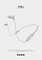 JBL Bluetooth headphones T110BT : JBL - T110BT / Wireless in-ear headphones 