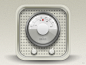 Braun radio iOS icon