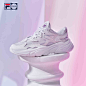 FILA FUSION 斐乐潮牌女子运动鞋2021年秋季新款时尚火星复古跑鞋-tmall.com天猫