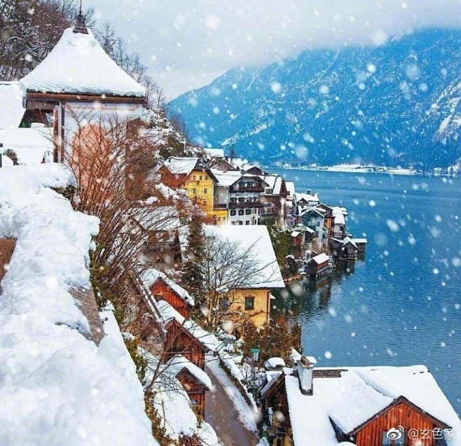 #微博旅城# 奥地利 Hallstatt...