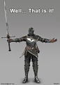 Drifter Knight, Isaias Kiister : Hello everyone!<br/> I'd like to shared with you guys my last work a fan art of The Drifter Knight from Dark souls 3, I made him from mix his original concept by from From software ( that i will link it below) and th