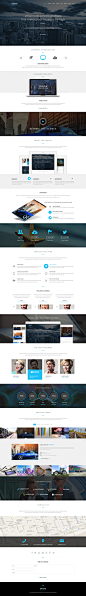 Sanax | Multi-Purpose Parallax PSD Landing Page 