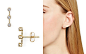 Adina Reyter Three-Diamond Stud Earrings - Bloomingdale's_2