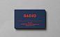 radio identity 名片-古田路9号-品牌创意/版权保护平台