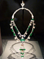 EMERALD EMPIRE / The Spanish Inquistion necklace- Smithsonian Museum. 17th Century Emeralds from Colombia and Diamonds from India.