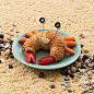 So cute for summer! Crabby Crabwich