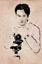 男神摄影师张震 演绎DFS与卡地亚 Clé de Cartier系列腕表共同推出的广告大片 #影视##明星##插画#