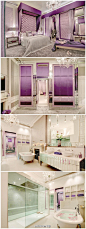 环球时尚家居：梦一般的紫色宫殿~喜欢吗？