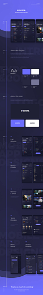 Esport Scores Mobile App Concept : The idea was to create simple and usability mobile app which will present esport match scores of all professional tournament games. In this concept I wanted to get a gaming look and feeling by using dark colors mixed wit