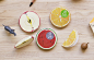 Retail product, fruits block on Behance