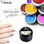 Aliexpress.com: Comprar Venalisa nueva moda 24 color 15 ml cena brillante nail art UV LED Serie platino color Glitter gel de pintura tinta lacas de gel polish fiable proveedores en VENALISA Official Store