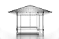 Glass Tea House by Tokujin Yoshioka : Tokujin Yoshioka designed the Glass Tea House as a place to let you appreciate nature during a tea ceremony with a separation in the transparent microcosm.