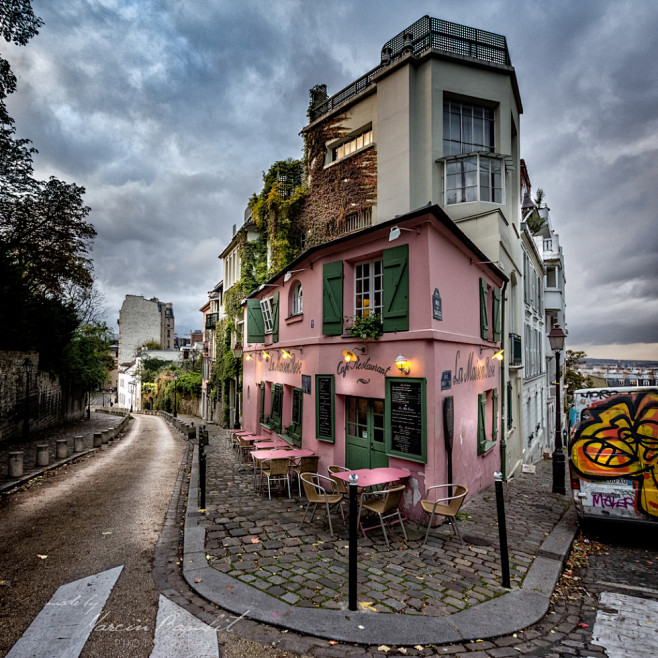 Dusk, Montmartre, Pa...