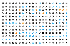 evilj采集到Glyph icons