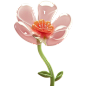 花瓣素材_春天春季春日3D充气花朵植物元素素材_193401758