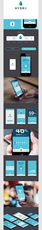 Hydr8 app ios smartphone quantified self: