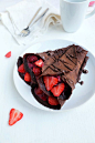 ... vegan chocolate crepes ...: 