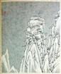 弘仁——《黄山图册》山水册页欣赏 | 
清|弘仁(1610-1664)，俗名江韬，字六奇，又名舫，字鸥盟。明亡后于武夷山为僧，字渐江，号梅花古衲。安徽歙县人，清初四画僧之一。擅山水，初学宋人，晚法萧云从、倪瓒等，笔法清刚简逸，意趣高洁俊雅。"新安画派"创始人，和查士标、孙逸、汪之瑞并称"新安四大家"。兼写梅竹，工诗。