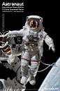 太空梦 BLITZWAY 国际空间站 - NASA宇航员 1/4雕像 前瞻-52TOYS有品有趣