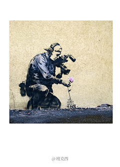 狂暴勋采集到狂暴-涂鸦画家—班克西（Banksy