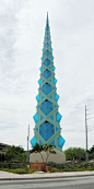 ღღ AMAZING!!!! I LOVE HIS WORK!!!  ~~~ Frank Lloyd Wright spire in Scottsdale