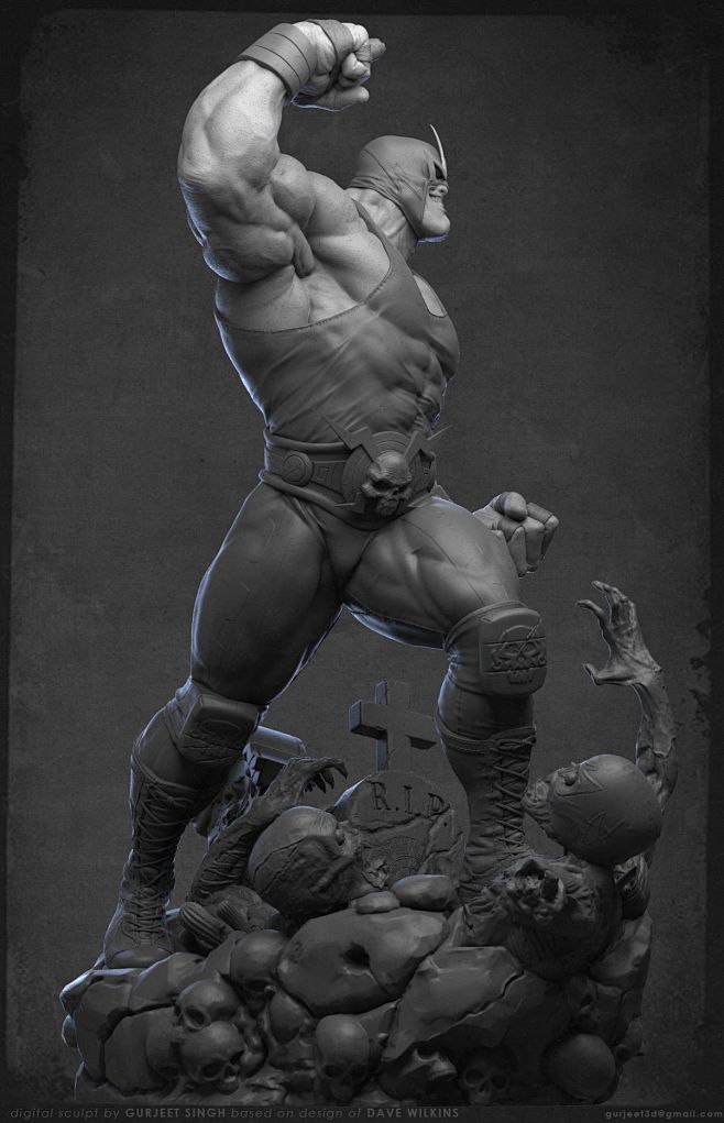 EL-ZOMBO sculpt