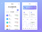 Crypto Wallet beautiful gradient colors icons payment mobile ui exchange wallet crypyo app cryptocurrency