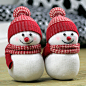 满60包邮 手工DIY袜子娃娃材料包 布艺 新年礼物 雪宝宝-淘宝网