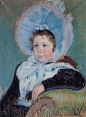 美国玛丽·史帝文森·卡萨特（Mary Stevenson Cassatt）油画作品一(13)