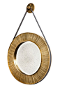 Sarah Mirror Contemporary, Traditional, Metal, Mirror, Mirror by Frank Ponterio Interior Design