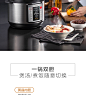 Midea/美的 MY-CD5026P电压力锅5L智能家用电高压锅饭煲正品-tmall.com天猫