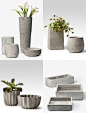 concrete planter ideas: