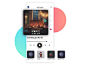 [米田/主动设计整理]音乐app ui 概念设计.sketch下载 - 爱果果