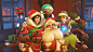 General 1920x1080 Overwatch snow Mei (Overwatch) holiday Santa hats Lúcio (Overwatch) Tracer (Overwatch) Torbjörn (Overwatch) McRee (Overwatch)