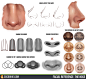 Facial Reference: The Nose by CGCookie