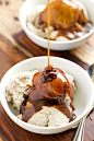 Caramelized Banana Vanilla Bean Ice Cream | GI 365GI 365 on We Heart It