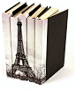 Image Collection Books -  Eiffel Tower - Set of 5 transitional-books@北坤人素材