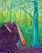 Spring lLandscape. David Hockney, an important contributor to the Pop art movement of the 1960s,  is considered one of the most influential British artists of the 20th century