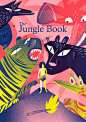 The Jungle Book : cover illustration, cover design, cover book, illustration, children illustration