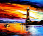 Leonid Afremov 油画系列