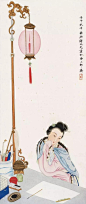 谢之光——他的画曾经风靡了整个上海画坛！
谢之光（1900--1976），著名国画家，擅长人物、鸟兽、花卉等，尤擅仕女画，笔法采中西之长，别具一格。