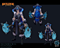 Frostborn Freya, Sofia Hansson : Frostborn Freya skin for Battlerite!

Srdjan Grgić is responsible for the classic Freya skin from where I ripped the hand model and the face model.

Additional: 
Poses: Patrik Alvesand
Concept Art: Johan Wahlbäck
Weapon: F