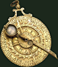 夜间定时仪，意大利17世纪，以2个或更多的星星来确定当地时间