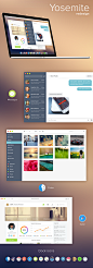 OSX Yosemite redesign : Hi folks !am I the only one here who dislike the new OSX Yosemite?I think the new OSX Yosemite is not better compared to mavericks. I do like flat style, but come on the new OSX Yosemite is just like ios7 with rainbow effect and ca