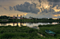 General 2246x1500 Russia landscape village boat water