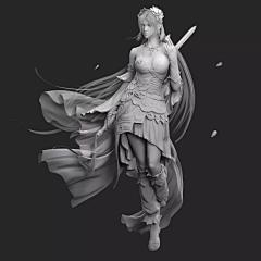 TwT晨运采集到3D Maya ZBrush 次时代模型